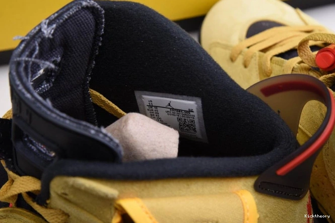 Kick Theory 6 TRAVIS YELLOW X SCOTT JORDAN CN1084-300 AIR 0730